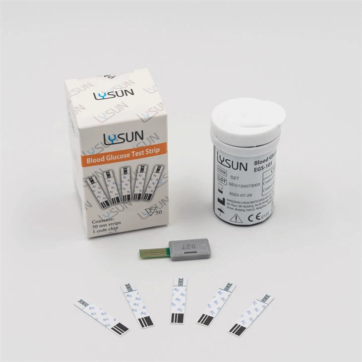 Lysun Wholesale Blood Glucose Meter Glucometro Blood Sugar Monitoring
