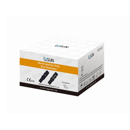 LYSUN 3in1 -veren lipiditestiliuska kolesterolitriglyserideille HDL-veren lipidianalyysimittarin käyttö