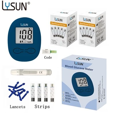 BGM-103 Verensokerimittarisarja Verensokerilaite diabetestestiin Hangzhou Lysun Kiina Made