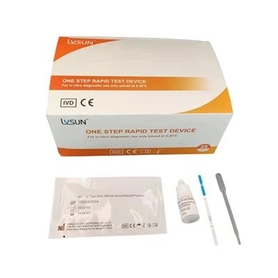 Lysun HIV-pikatestin itsetestauspakkaus