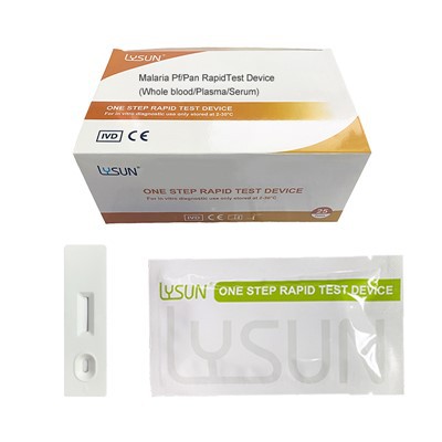 Malaria Pf/Pan -pikatestin itsetesti