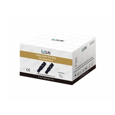 Triglyseridit Testiliuska veren lipidianalyysi Meter Blood Test Machine TGS -101 Paraslaatuinen laatu